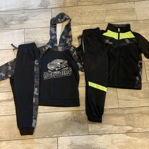 COPY - 2 Boys Matching Track Suite Sets